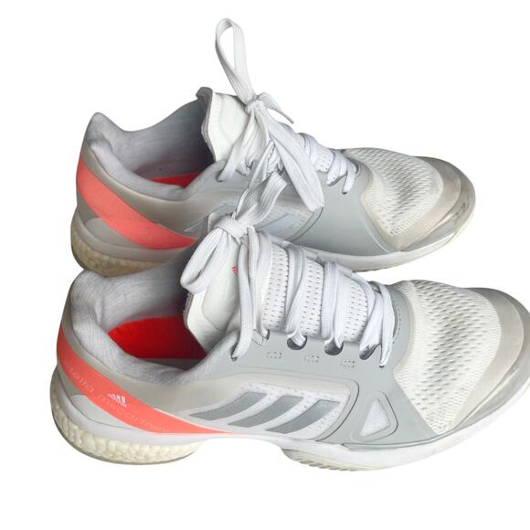 Adidas Stella McCartney Court Tennis Shoes Size 9 Barricade Boost Dad Sneakers - Picture 2 of 16